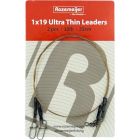 Roz. 1x19 Ultra Thin Leaders 35cm 30lb 2pcs