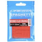 SPAGHETTI WORMS FLUO ORANGE             