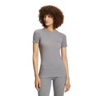 FALKE Dames T-Shirt Wool-Tech Light grey-heather