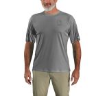 Carhartt Force Sun Defender™ Relaxed Logo T-Shirt Asphalt