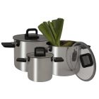 RVS Pannenset Dublin, 3dlg grey