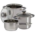 Dunbar pannenset met sauspan grey