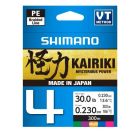 Shimano Kairiki 4 Braid Multi Color 300m 0.23mm 18.6kg