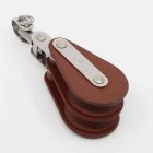 Tweeschijfs blok met wartel Tufnol 14x50tw 55.007.03