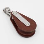 Eenschijfsblok met wartel Tufnol 8x30ew 55.003.00