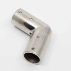 Railing hoekconnector 110° 25 mm. / A4