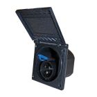 CEE-wandinvoerdoos zwart