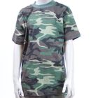 T shirt kinder korte mouw woodland