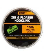 Zig_and_Floater_Hooklink_Trans_Khaki___15lb__0_30mm_