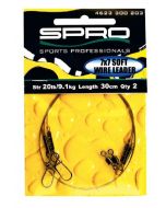 Spro Pike Fighter Wire Leader 7x7 30cm 30lb 2st. 