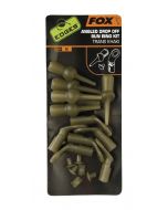 Fox Edges Angled Drop-off Run Ring Kit - trans khaki x 6