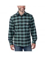 Rugged_flex_relaxed_fit_midweight_flanel_overhemd_sea_pine