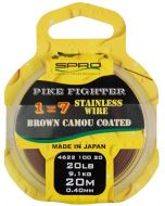Pike Fighter 1x7 Brown Soft Wire 20m 40lb