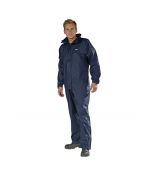 Regen overall PU blauw