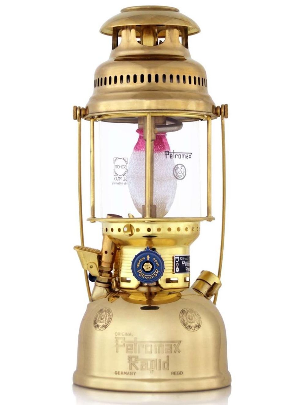 Petromax Hogedruklamp HK500 Messing nu € 289.95 | De specialist in