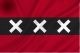 Vlag Amsterdam 100 x 150