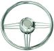 Stuur rvs 3radiaal 370mm