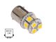 Ba15D dubbel 10-30VDC 1W/10W, WW