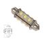 Buis F42, 10-30VDC, 1.2W/10W, wit
