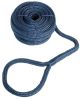 Landvast met oog 9 meter 14mm Navy