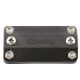 Scotty Rail Mounting Adapter, Black, 7/8” Round Rail