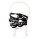 Biker mask half face skull big mouth 110