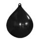 Solid_Head_buoy___450__L_620mm__zwart_met_zwarte_kop__maat_2_