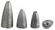 Lead Bullet Sinkers 3.5gr 6st.