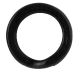 MATTE BLACK SPLIT RING #6               