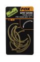 Fox Edges Withy Curve Adaptor Hook Size 10-7 - trans khaki x 10