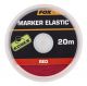 Fox Edges Marker Elastic x 20m red