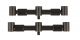 Fox Black Label 2-3-rod Adjustable Convert Buzzer Bars  - pair 