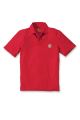 Work Pocket Polo S/S Red