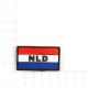 Bage 3D PVC NLD rood/wit/blauw